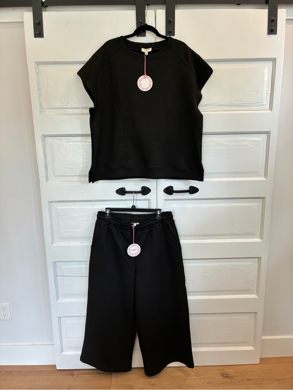 Umgee Criss Cross Jacquard set NWT